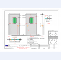 五加醫用病房門