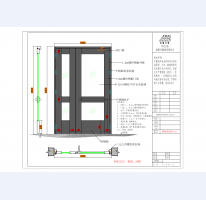 鋼制玻璃單元門_01