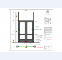 鋼制玻璃單元門_05