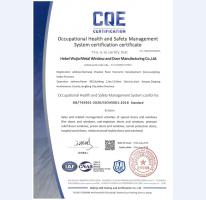 職業(yè)健康安全管理體系認(rèn)證證書2025年-2028年英文版